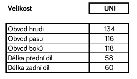VT tunika UNI